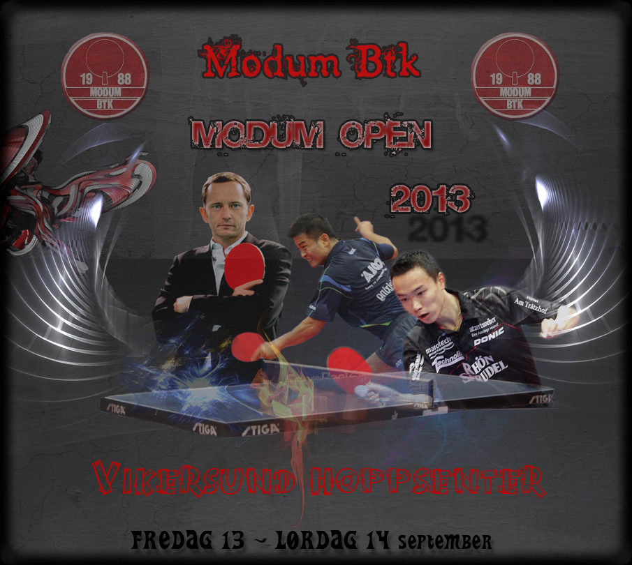 Modum Open-plakat 2013